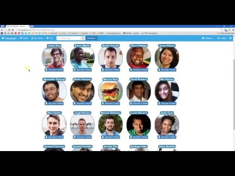 Managing Data on the World Wide Web - FaceGraph Presentation