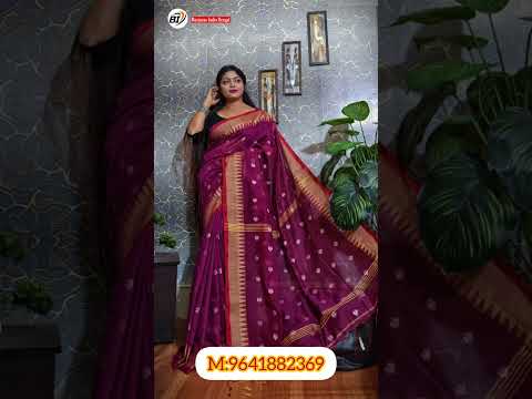 *SHULI HANDLOOM SAREE  *SAREE PRICE - 500 #viralvideo #saree #cottonfabric #shorts