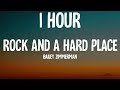 Bailey Zimmerman - Rock and A Hard Place (1 HOUR/Lyrics)