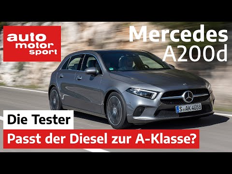 Mercedes-Benz A200d: Passt der Diesel zur A-Klasse? - Test/Review | auto motor und sport