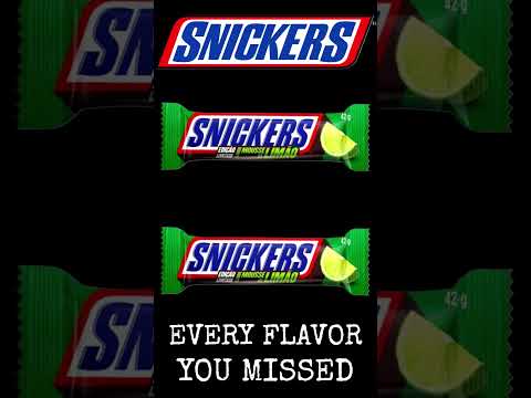 Snickers Flavors (5) 🍫