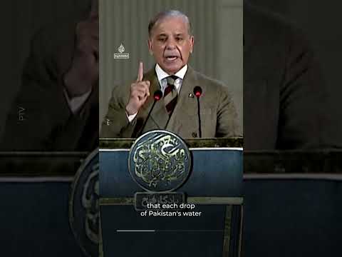 Pakistan PM’s ‘red line’ warning to India over water treaty | #AJ shorts