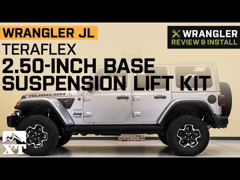 Jeep Wrangler JL Teraflex 2.50-Inch Base Suspension Lift Kit Review & Install