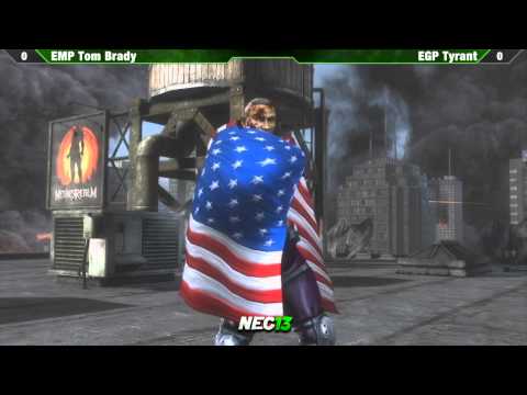 EMP Tom Brady vs EGP Tyrant - NEC13 MK9 Top 8