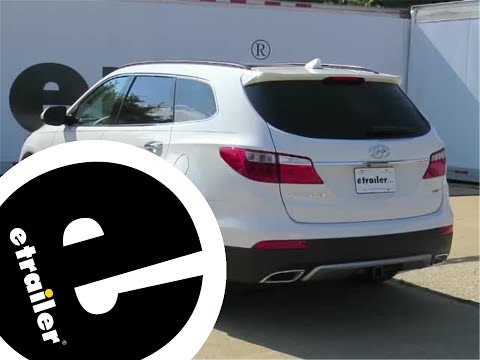 etrailer | Install: Curt Trailer Hitch Receiver on a 2015 Hyundai Santa Fe