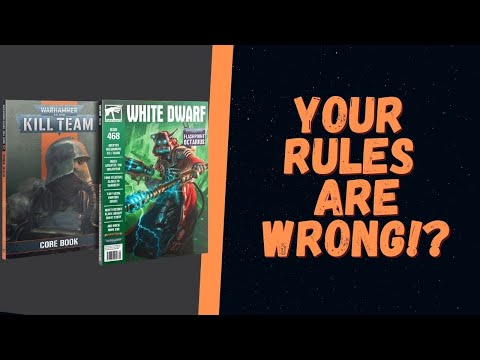 Why New Kill Team Players are using the Wrong Rules!
