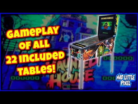 AtGames Legends Pinball All 22 Tables Played! What Do I Really Think?