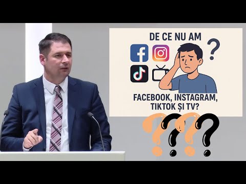 Marius Pop: Why don't I have Facebook, Instagram, TikTok and TV?