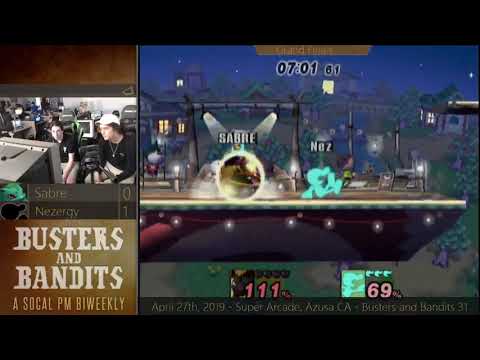 Busters & Bandits 31 - Grand Finals ft. Sabre (Ivysaur) VS Nezergy (Mr. Game & Watch)