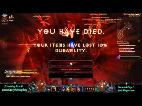 [S6] Diablo 3 - Season 6, Day 1 - Rank 1  Conquest + Rank 1 Progression