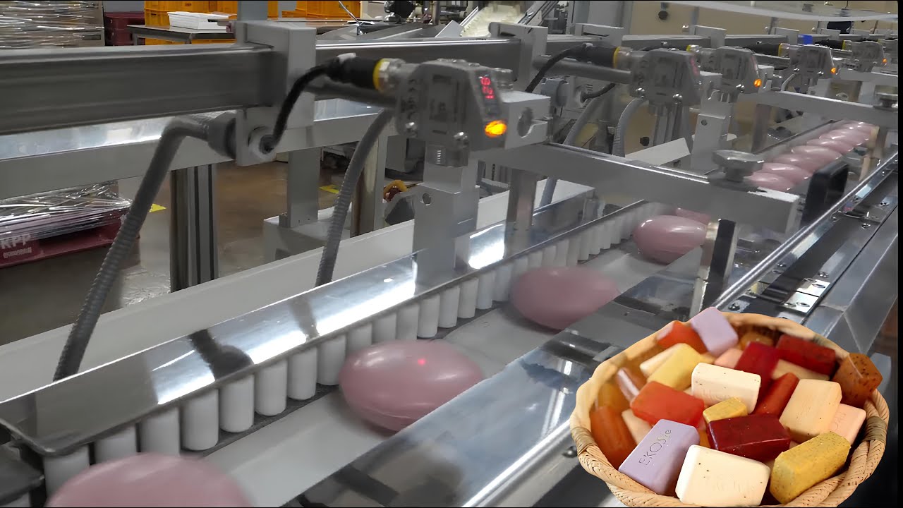 Como é Fabricado o Sabonete.