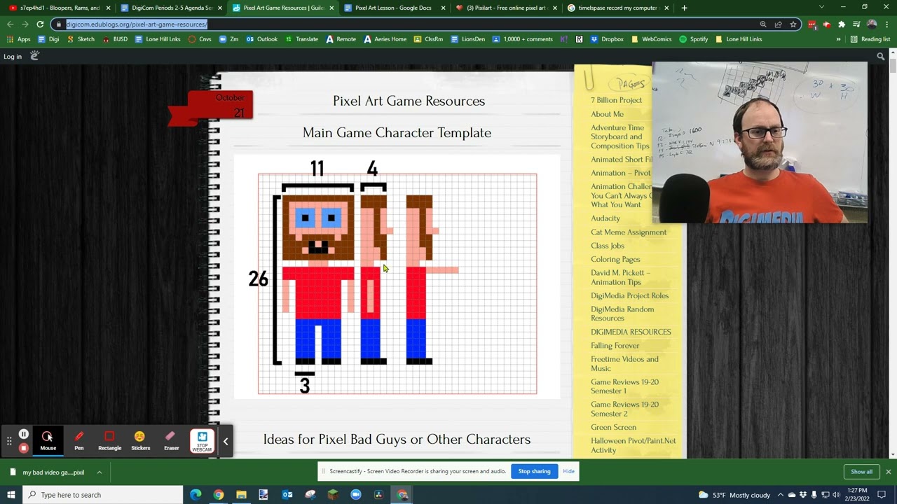 Creating Your Own Custom Characters Using PixilArt.Com