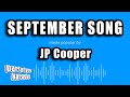 JP Cooper - September Song (Karaoke Version)