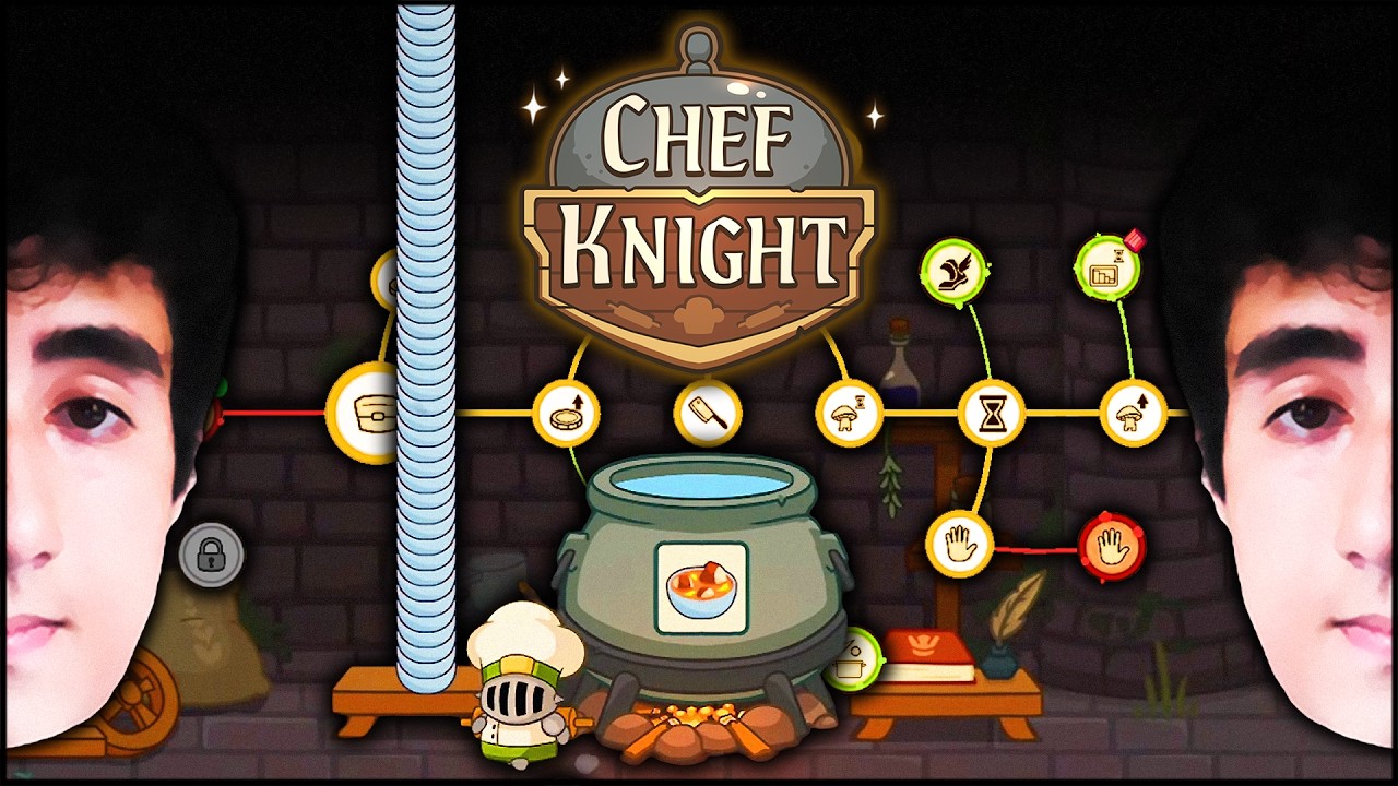 Fazendo COMIDA com UPGRADES 🍽️ Chef Knight | Felps