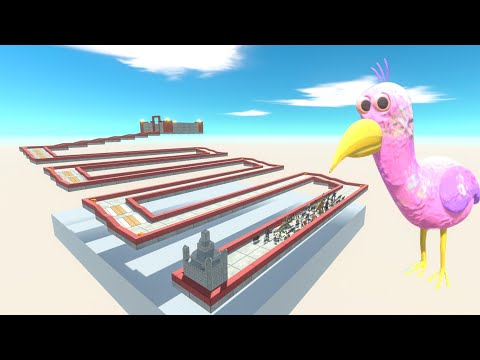Escape From Opila Bird - Last Survivor - Animal Revolt Battle Simulator