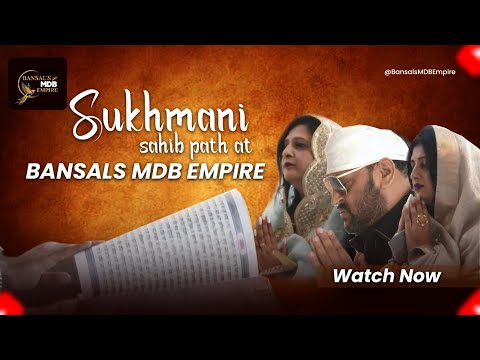 Sukhmani Sahib Path at BANSAL'S MDB EMPIRE #sukhmanisahibpath 🙏