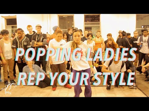 Dassy, Angyil, and more | Popping Lost Footage | Rep Your Style 2014 | #SXSTV