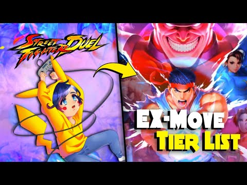 EX-Move Tier List November 2023 - Street Fighter: Duel