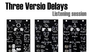 Video thumbnail for Three Versio Delays - Melotus, Yester, Imitor by John Schussler