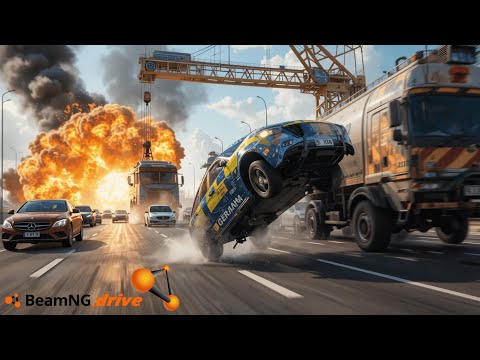 CLAW OF CARNAGE - Extreme BeamNG.Drive Car Chase