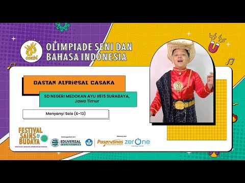 Dastan  - Oh Senangnya (Koki-Koki Cilik feat. Romaria) - Menyanyi Solo (6-13) - OSEBI 2023 Final