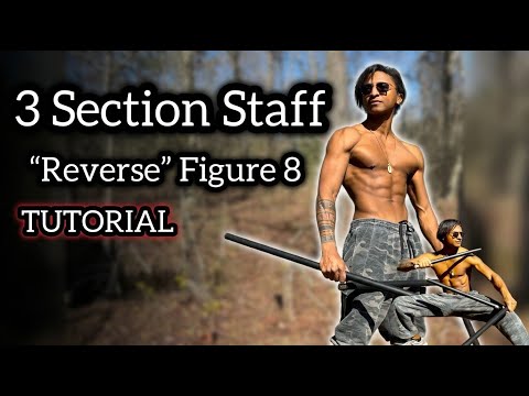 Reverse Figure 8 Staff Move | Step by Step