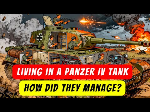 How does the Panzer IV tank operate Life inside this World War II steel machine ?