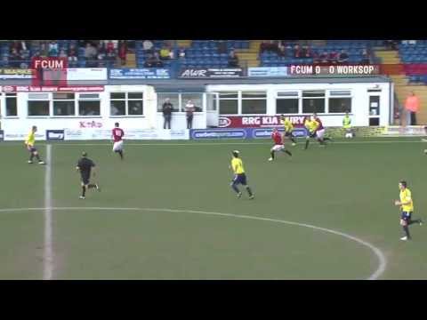 FCUM v Worksop Town - Goals (20/04/2013)