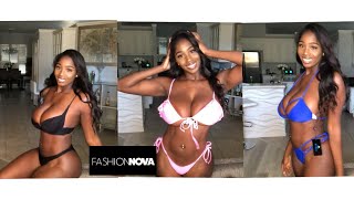 Fashion Nova Black Friday Swimsuit Haul Part 1 of 