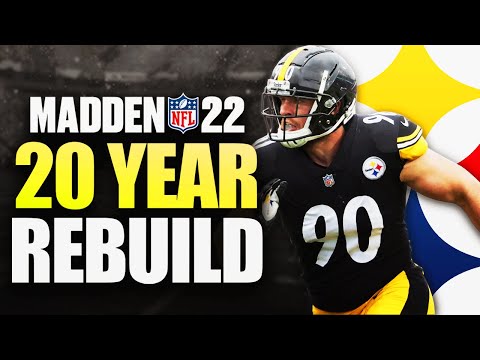 20 Year Rebuild of the Pittsburgh Steelers | Best Draft Pick EVER! Madden Franchise