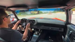 1973 Chevrolet Camaro Z28 4-Speed Driving POV