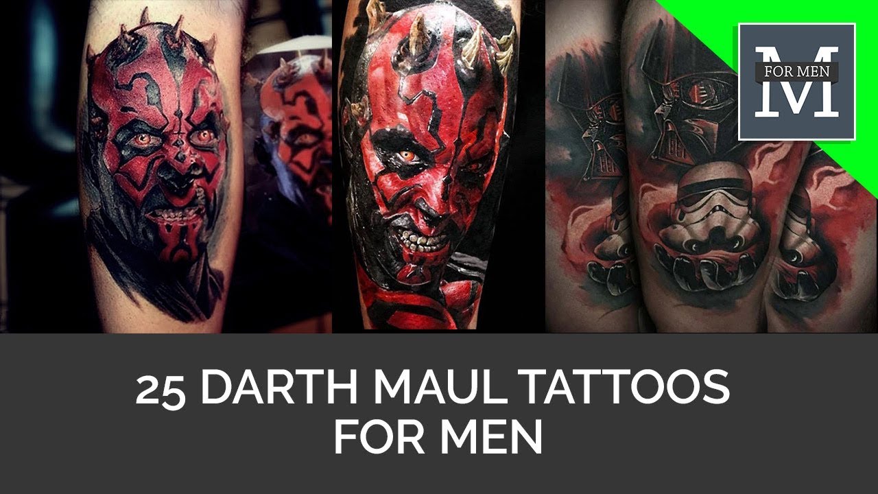 25 Darth Maul Tattoos For Men