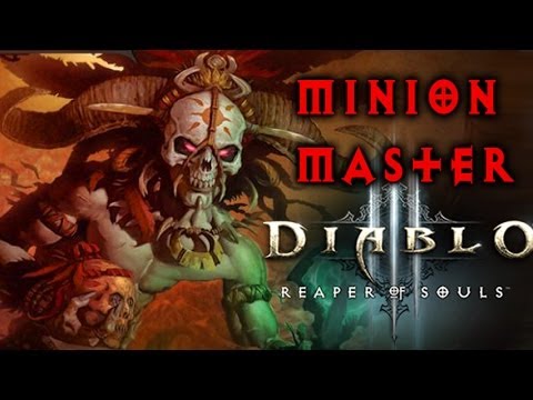 Diablo 3 Witch Doctor Build Gameplay - Amazing Minion Master! - Reaper of Souls