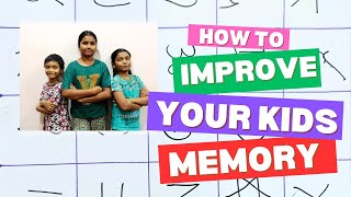 MEMORY IMPROVE GAME FOR KIDS || MEMORY BOOSTER PUZZLE SOLVE GAME || KIDS GAMES || C&D KIDS WORLD