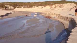 preview picture of video 'La spiaggia e il fiume della Rena di Matteu (Aglientu) Sardegna'