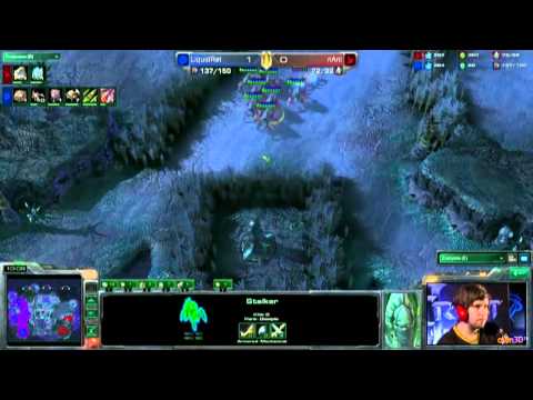 EU Bnet Invit. 2011 - Starcraft II - Game 2 - Dignitas Naniwa (P) VS Liquid`Ret (Z) Part 1/2
