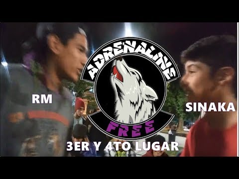 Rm vs Sinaka / 3er  y 4to lugar / Adrenaline Free (1vs1)  - Fecha 4