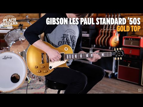 Gibson Les Paul Standard 50s | Gold Top image 11