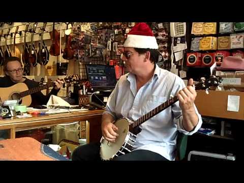 Jingle Bells - Gerry Hale on banjo, Graham Lee on guitar