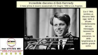 Bob Kennedy e il suo discorso