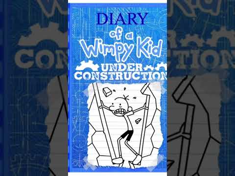 Diary Of the Wimpy kid Fancover which can be a actual book #diaryofawimpykid #shorts