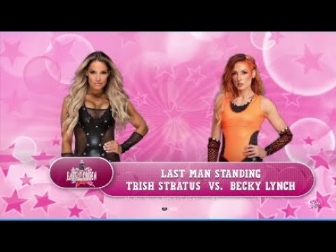 Trish Stratus vs Becky Lynch| Last Woman Standing Match: Requested Match WWE2K23