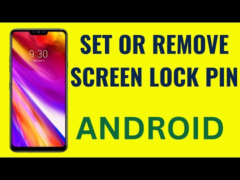How to setup a lock screen PIN code or password on your Android phone