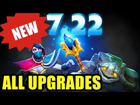 7.22 A to Z All Heros Aghanim's Upgrades | Dota 2