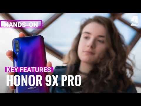 Honor 9X Pro key features