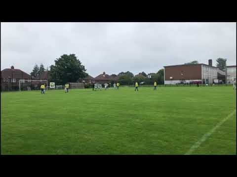 KYLE ALLARDYCE FREE KICK VS SPORTING BELFAST
