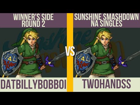 Sunshine Smashdown NA: SSF2 Winner's - datbillybobboi (Link) vs. twohandss (Link)