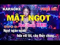 Mật Ngọt Karaoke Tone Nữ Remix | Cực Mạnh