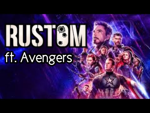 Avengers With Rustom Vahi Song 🔥|| Iron Man, Captain America & Thor Compilation || Om Studios