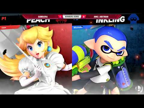 VS Weekly 12/20/18 - Winners Semis - Samsora (Peach) vs AMG | 8BitMan (ROB) - SSBU
